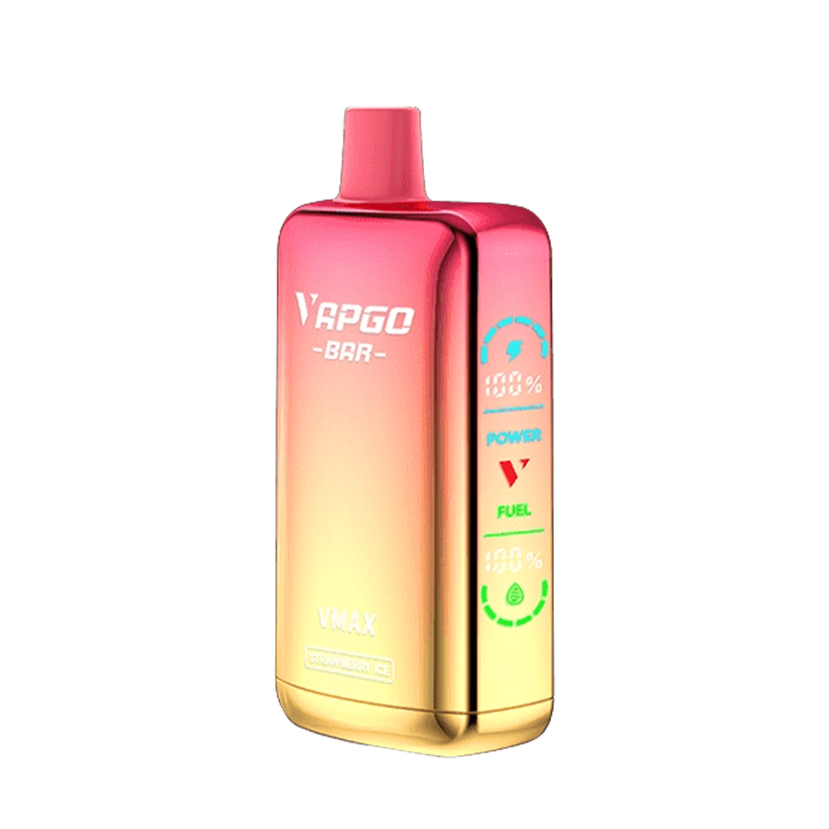 Vapgo Bar Vmax 12K Disposable Vape Strawberry Ice  