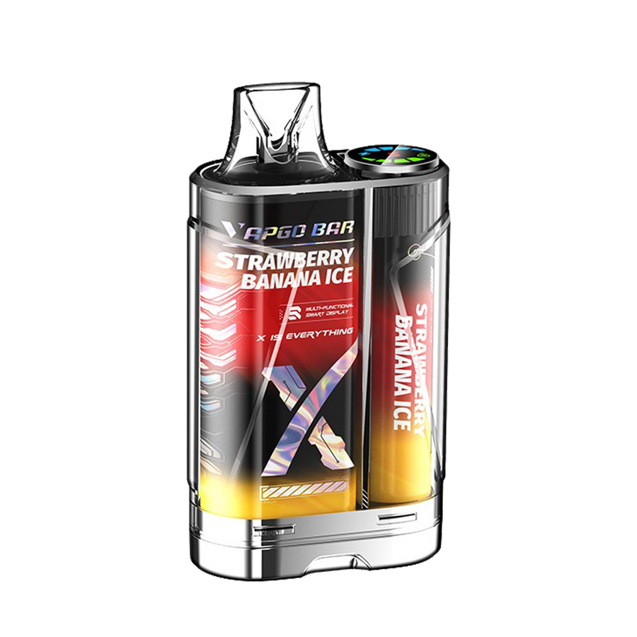 Vapgo Bar X 12K Disposable Vape Strawberry Banana Ice  