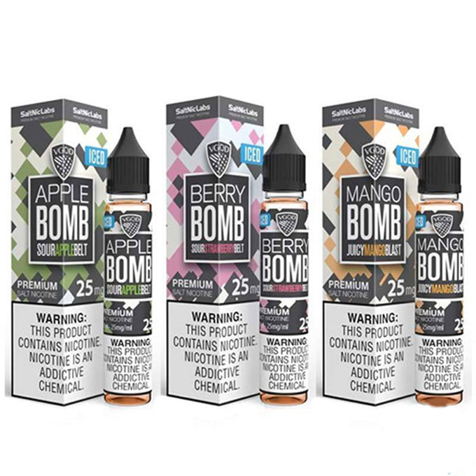 VGOD Iced Bomb Line Salt Nicotine Vape Juice