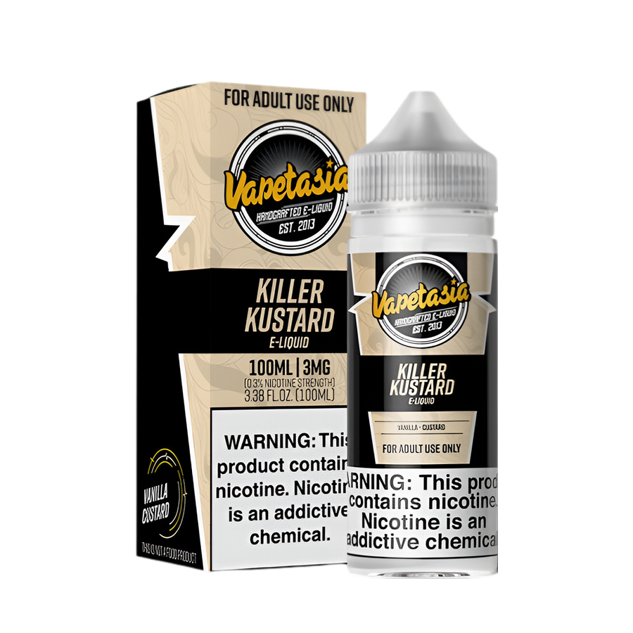 VapeTasia Killer Kustard Freebase Vape Juice   