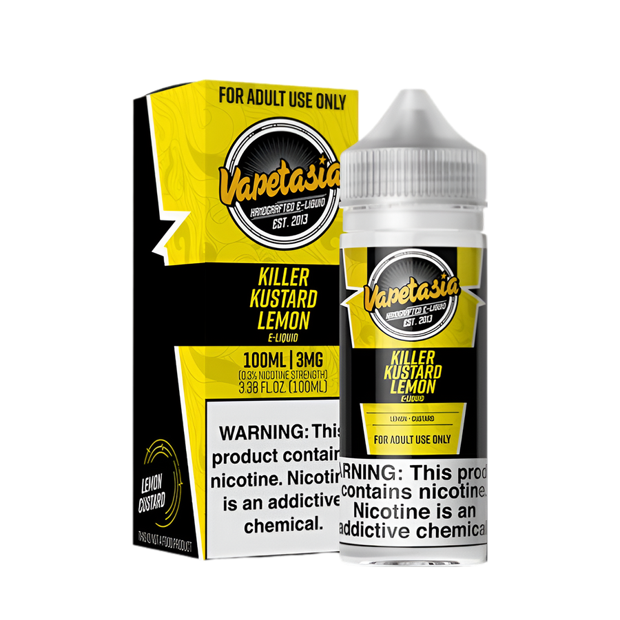 VapeTasia Killer Kustard Freebase Vape Juice   
