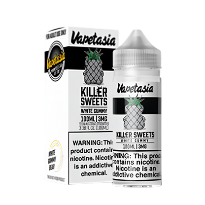 VapeTasia Killer Sweets Freebase Vape Juice 0 Mg 100 Ml White Gummy