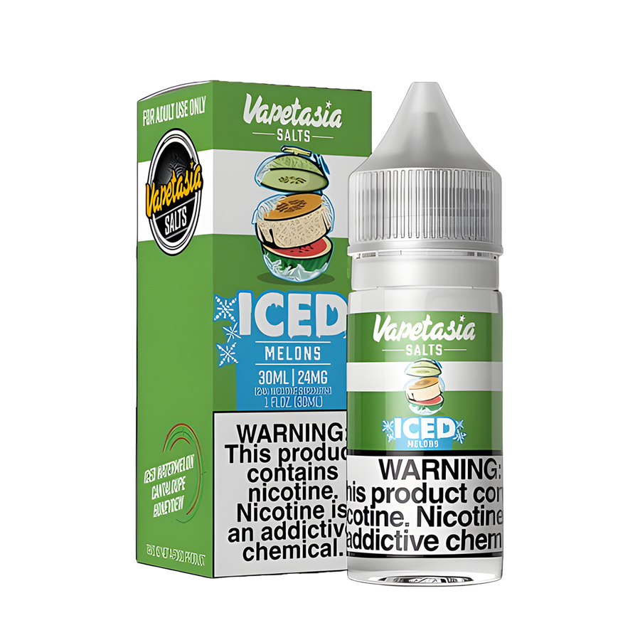 VapeTasia Killer Fruit Iced Salt Nicotine Vape Juice 24 Mg Iced Melons 