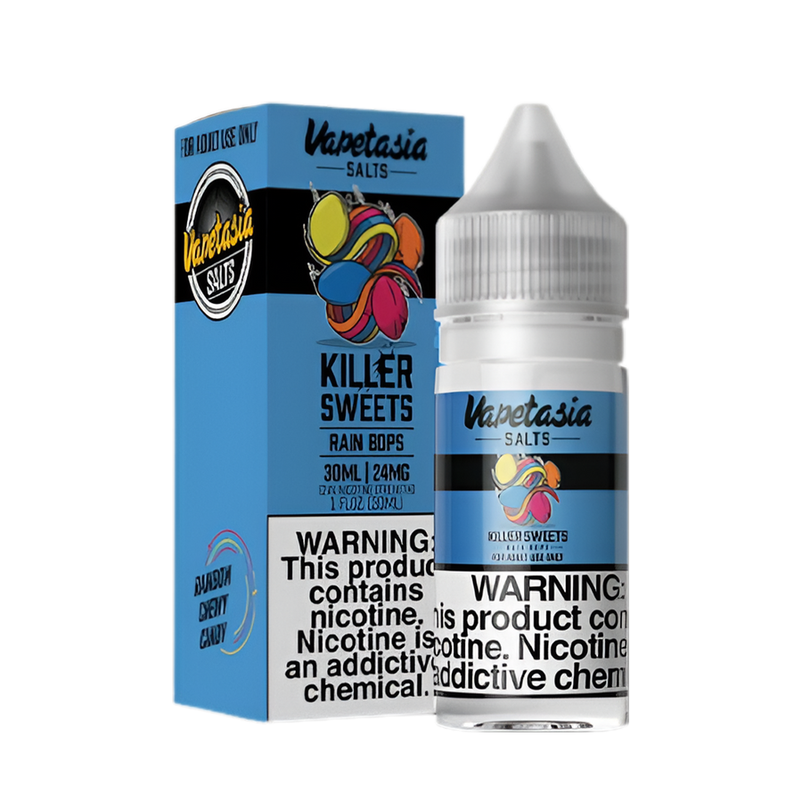 VapeTasia Killer Sweets Salt Nicotine Vape Juice 24 Mg Rain Bops 
