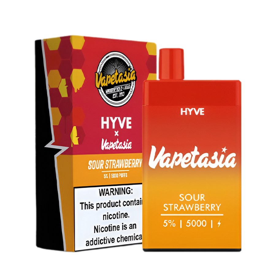 open hyve 5k x sorbet disposable vape: VapeTasia ☓ Hyve 5000 Disposable Vape