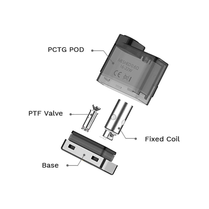 Vaporesso Degree Replacement Pods Cartridge