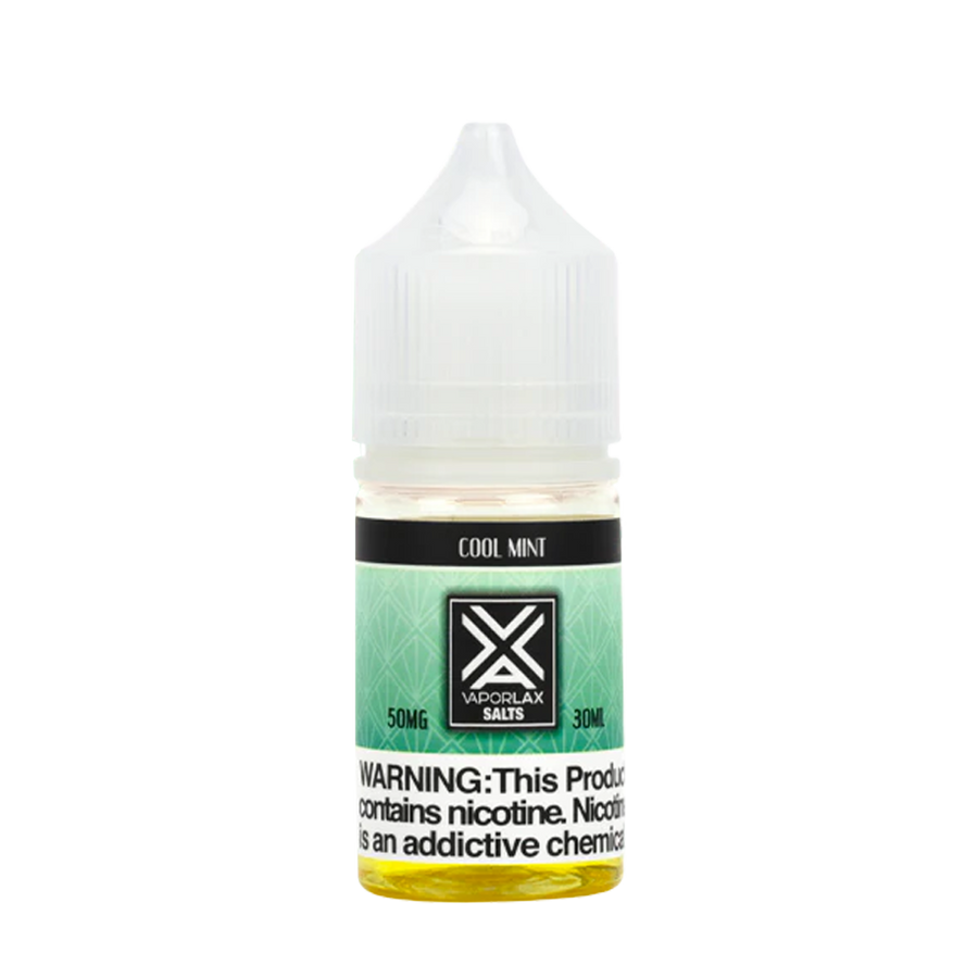 Vaporlax Salt Nicotine Vape Juice 50 Mg Cool Mint 