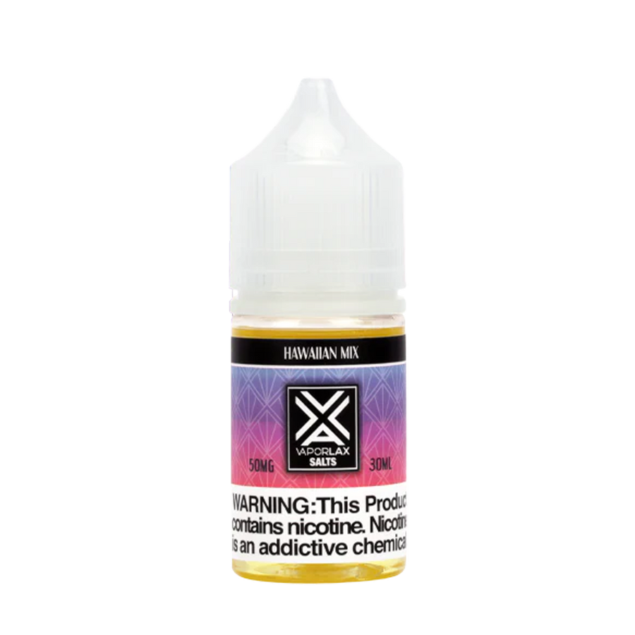 Vaporlax Salt Nicotine Vape Juice 50 Mg Hawaiian Mix 