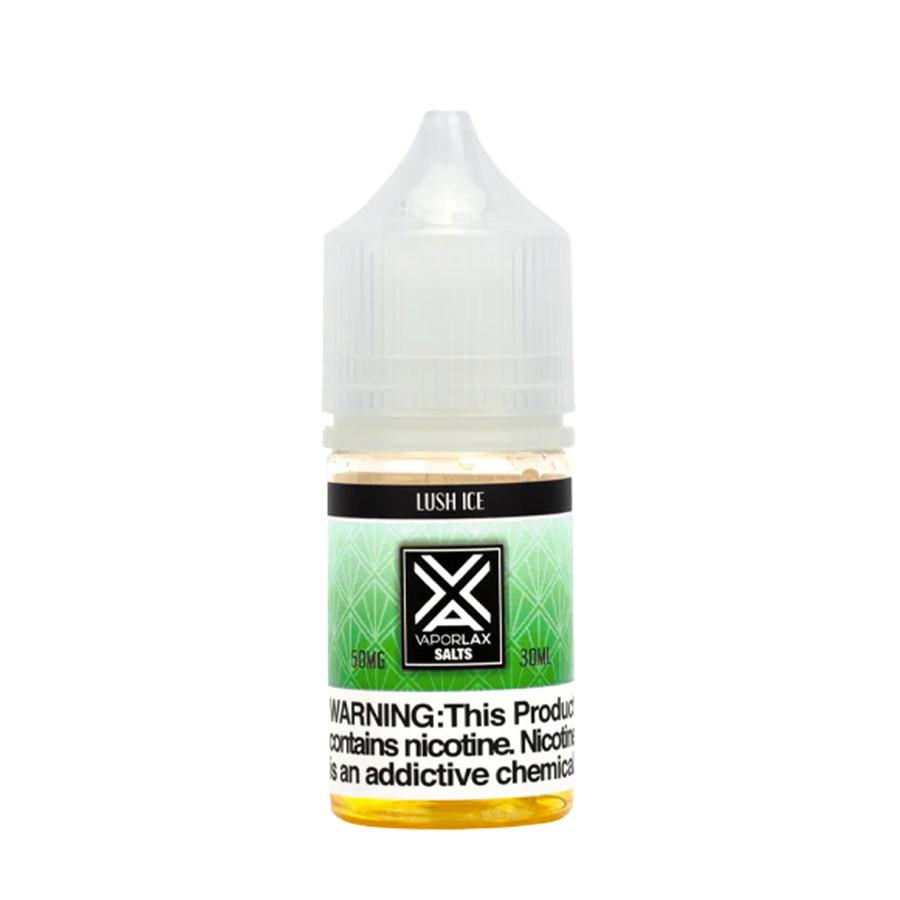 Vaporlax Salt Nicotine Vape Juice 50 Mg Lush Ice 