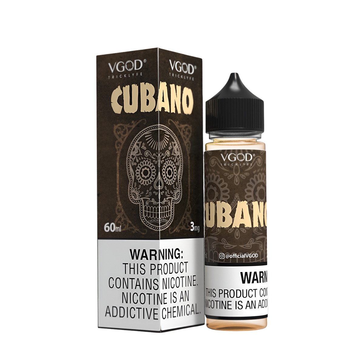 VGOD Cigar Line Freebase Juice | 0 ~ 6 Mg Nic in 3 Flavors VGOD Cigar Line Freebase Juice | 0 ~ 6 Mg Nic in 3 Flavors
