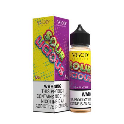 VGOD Lush Line Freebase Vape Juice 0 Mg Sourlicious 