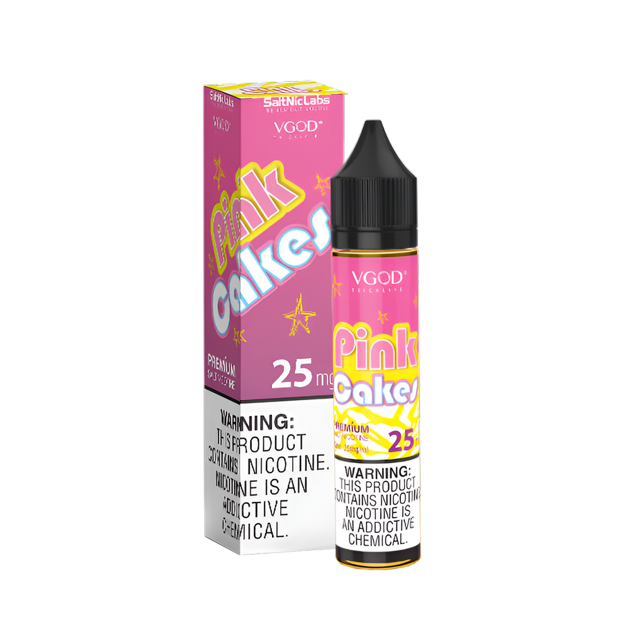 VGOD Desert Line Salt Nicotine Vape Juice 25 Mg Pink Cakes 