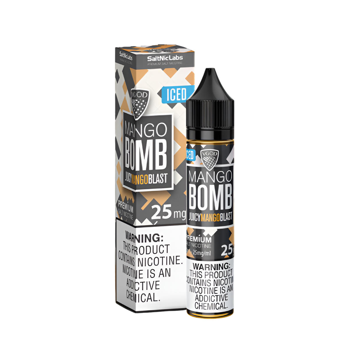 VGOD Iced Bomb Line Salt Nic | 25 ~ 50 Mg Nic in 4 Flavors VGOD Iced Bomb Line Salt Nic | 25 ~ 50 Mg Nic in 4 Flavors