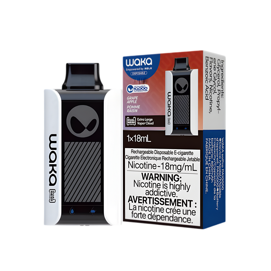 WAKA SoPro PA10000 Disposable Vape | 3, 5% Nic in 14 Flavors WAKA SoPro PA10000 Disposable Vape | 3, 5% Nic in 14 Flavors