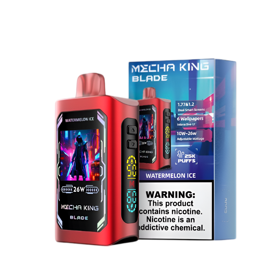 Mecha King Blade 25K Disposable Vape | Interactive UI Mecha King Blade 25K Disposable Vape | Interactive UI