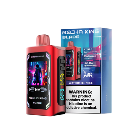 Mecha King Blade 25K Disposable Vape Watermelon Ice  