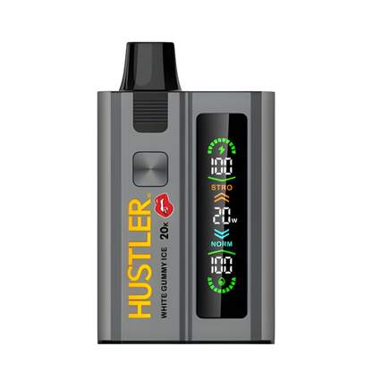 Hustler Kiss 20K Disposable Vape White Gummy Ice  