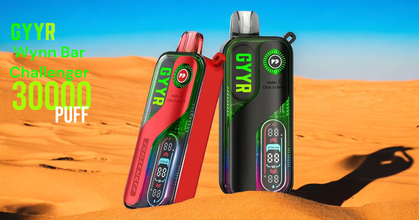 GYYR x Wynn Bar Challenger 30K Disposable Vape GYYR x Wynn Bar Challenger 30K Disposable Vape