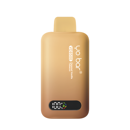 Yo Bar VD8500 Disposable Vape Caramel Vanilla Tobacco  
