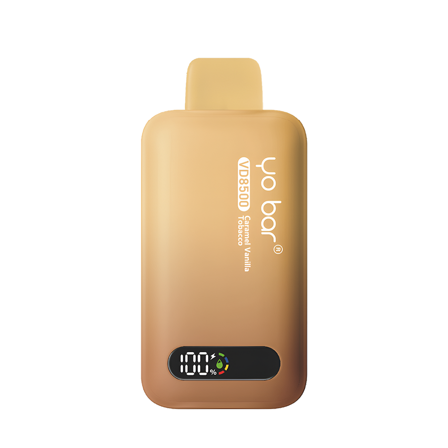 Yo Bar VD8500 Disposable Vape Caramel Vanilla Tobacco  
