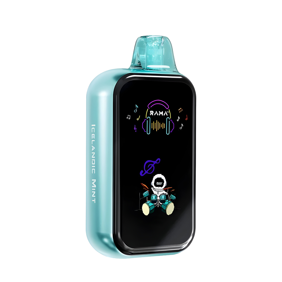 Rama 16K Disposable Vape | Touch Screen, Bluetooth Rama 16K Disposable Vape | Touch Screen, Bluetooth
