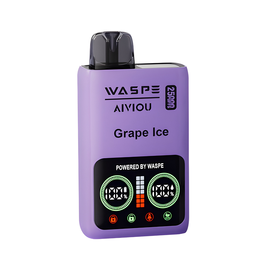 WASPE 25000 Disposable Vape | 25K Puffs, Dual Mesh Coils WASPE 25000 Disposable Vape | 25K Puffs, Dual Mesh Coils