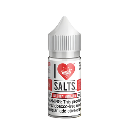 Mad Hatter I Love Salt Nicotine Vape Juice 50 Mg Wild Watermelon 
