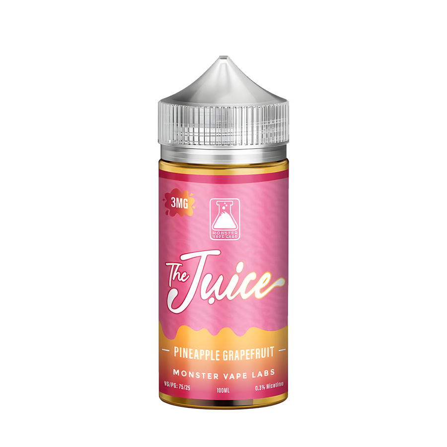 The Juice Monster Freebase Vape Juice 0 Mg Pineapple Grapefruit 