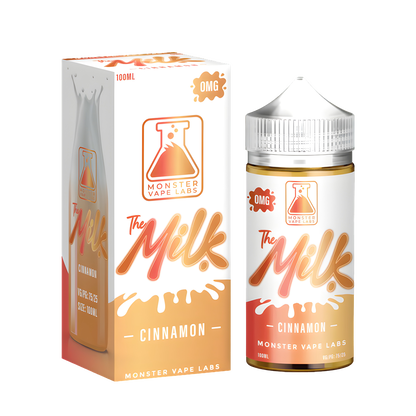 The Milk Monster Freebase Vape Juice 0 Mg 100 Ml Cinnamon Milk
