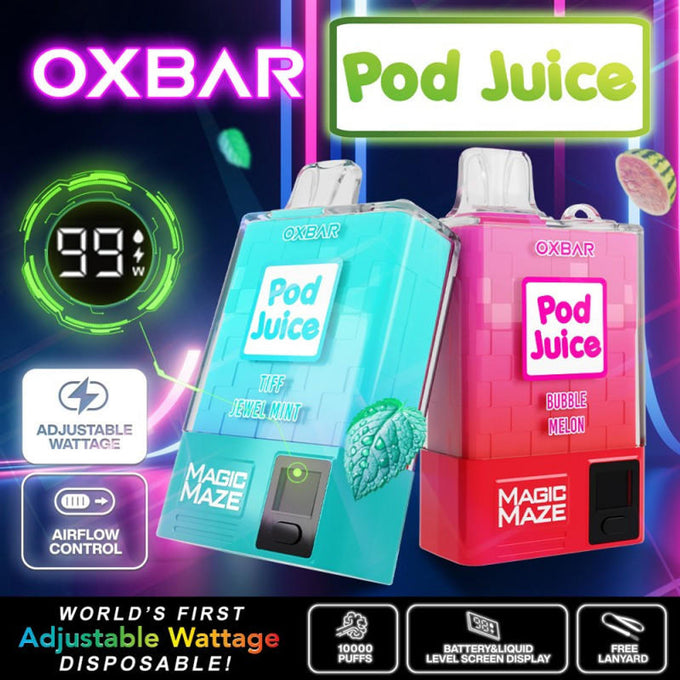 Oxbar x Pod Juice Magic Maze Pro Disposable Vape