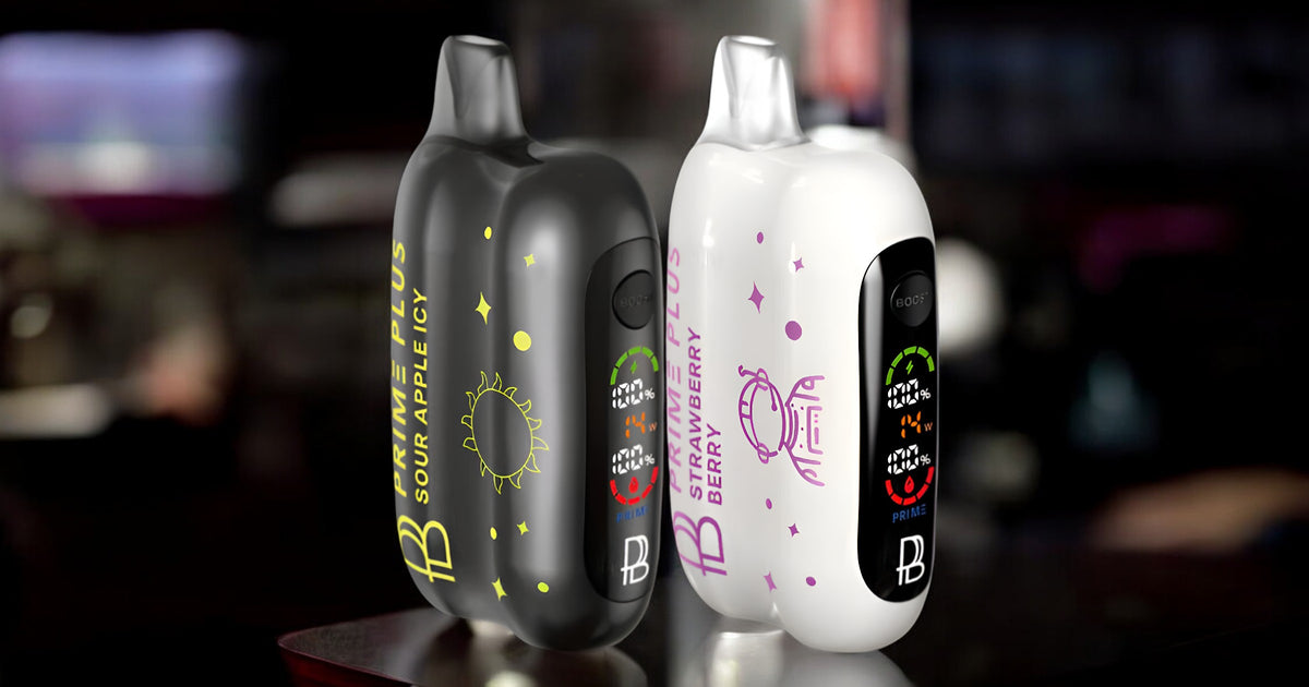 Prime Plus 26K Disposable Vape | Informative Side Screen Prime Plus 26K Disposable Vape | Informative Side Screen
