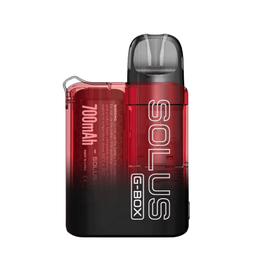 Smok Solus G-Box Pod System Kit Transparent Red  