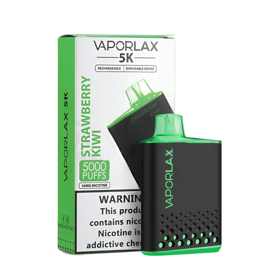 Vaporlax 5K Disposable Vape Strawberry Kiwi  